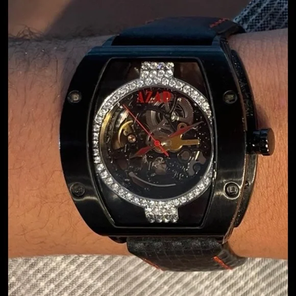 AZAD SELFANI DIAMOND WATCH (50Cent)